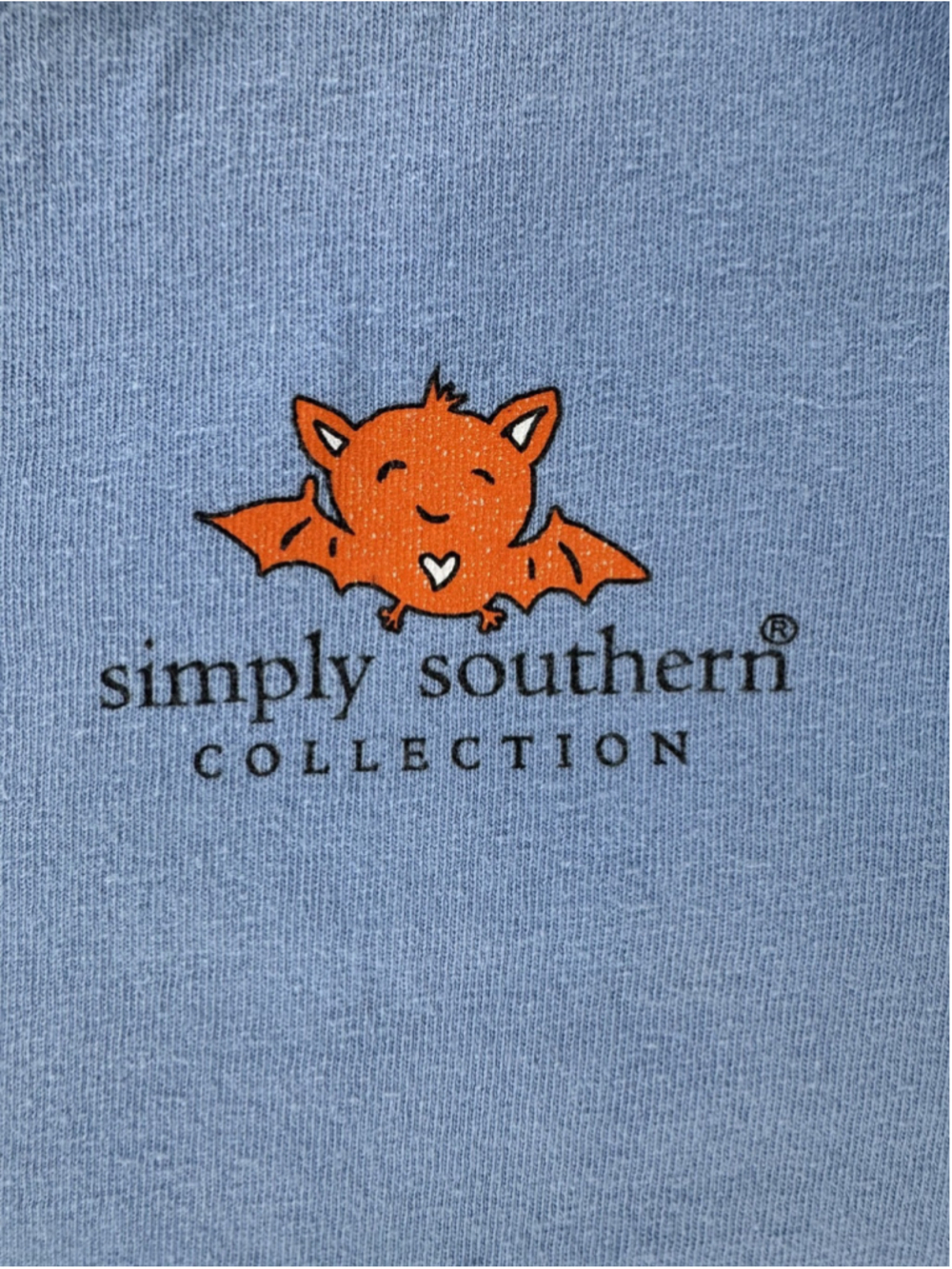 Simply Southern Witch Hair Don't Care Halloween Shirt Light Blue Graphic Tee M - Picture 4 of 16